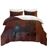 Remote Cool Fiction Art Quilt Cover