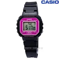 在飛比找PChome24h購物優惠-CASIO / LA-20WH-4A / 卡西歐輕巧復古LE