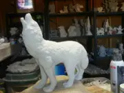 Howling Wolf Ready to paint
