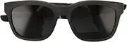 Bluetooth Sunglasses, Multi Function Sound Isolation Smart Glasses, 110mAh Bone Conduction Sports Audio Sunglasses, for Vacation Beach Driving (Black)