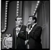Sandler And Young on Hollywood Palace 1966 Old Television Photo 1