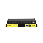 Switched PDU Power Strip Surge Protector Web Management 1U Rack Mount Power D...