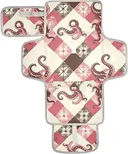 Reusable Baby Pee Pads with Tissue Pocket Waterproof Changing pad with Built-in Pillow