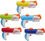 Super Soaker 5010993959129 Nerf Multipack Includes 5 Piranha Water Blasters, Fun for Kids and Adults (Amazon Exclusive), Multicolor
