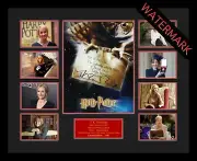 J K ROWLING HARRY POTTER LIMITED EDITION OF 100 ONLY SIGNED FRAMED MEMORABILIA