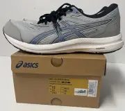 ASICS Gel-Contend 8 Men's Running Shoes Gray And Blue Size 12 New