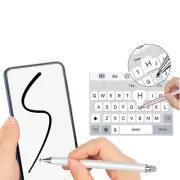 Dual-head Capacitive Pen Cell Phone Tablet Universal Stylus For IPad Android