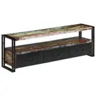 TV Cabinet TV Console Stand HiFi Cabinet Solid Wood Mango/Reclaimed vidaXL