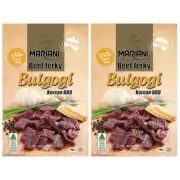 2 x 350g MARIANI BULGOGI BEEF JERKY PREMIUM KOREAN BBQ, MADE IN AUSTRALIAN
