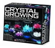 7 Crystal Growing Science Experimental Kit with Display Cases - 7 Crystals