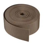 Flat Nylon Webbing Strap 2 Inch 10 Yards Light Brown for Backpack, Luggage-rack