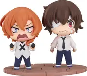Bungo Stray Dogs Wan! Chibi Figure Osamu Dazai & Chuya Nakahara Fourteen Year Old Version