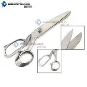 10" HEAVY DUTY CARPET FABRIC LEATHER UPHOLSTERY TAILOR SCISSORS Sliver
