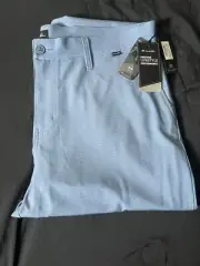 NWT Travis Mathew Pantladdium Golf Pants Mens Sz 40 Gray Stretch Wrinkle Resist