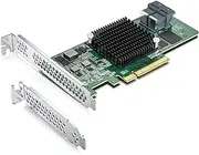 12G Internal PCI-E SAS/SATA HBA RAID Controller Card, Broadcom's SAS 3008, compatible for SAS 9300-8I