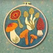 Corinne Lapierre Applique Felt Kit Fungi APPFNG1O