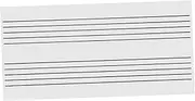KOCKSHION Soft Whiteboard Music Staff Magnetic Dry Erase Board Whiteboard Lines for Classroom Home Use