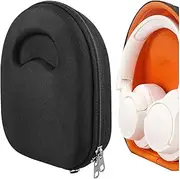 Geekria Shield Headphones Case Compatible with JBL TUNE 760NC, TUNE 770NC, Tour ONE, TUNE 750NC, TUNE 720BT Case, Replacement Hard Shell Travel Carrying Bag with Cable Storage (Black)