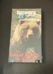 The Great Bears Of North America - Wes Studi - Gen Schwarzkopf - VHS - VGUC