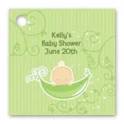 Sweet Pea - 20 Personalized Baby Shower Favor Tags