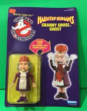 1995 THE REAL GHOSTBUSTERS HAUNTED HUMANS GRANNY GROSS NIC UNPUNCHED BY KENNER