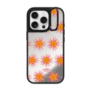 iPhone 16 Pro Mirror Ring Stand Case MagSafe Compatible Mystic Sun