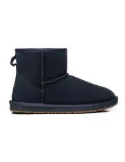[UGG Australian Shepherd] Mini Classic Suede Special Shoes in Navy Blue