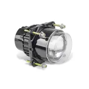 LED Autolamps 90mm Round Projector HeadLight Low Beam 430lm Single Box