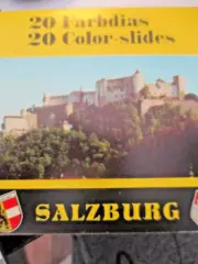 20 Vtg 35mm COLOR SLIDES Salzburg AUSTRIA Verlag 1960's NEW Souvenir Pack