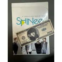 在飛比找蝦皮購物優惠-SHINee正版筆記本含演唱會紀念鈔票
