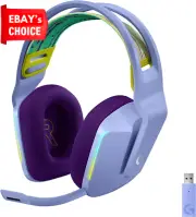 Logitech G733 LIGHTSPEED Wireless Gaming Headset RGB Blue VOICE Lilac