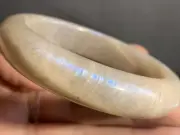 Natural Blue Moonstone Crystal Healing Bangle/healing
