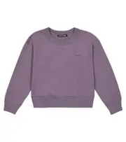 Acne Studios Kids Mini Fairah Face cotton sweatshirt