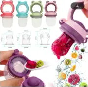 Silicone Fresh Fruit Teether Soother Nibbler Baby Feeder Pacifier Food Feeding