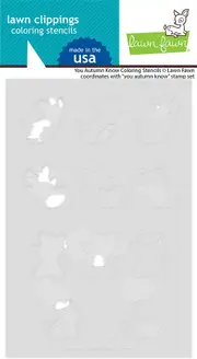 Lawn Fawn You Autumn Know Coloring Stencils
