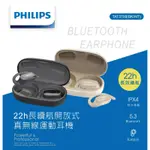 【PHILIPS】飛利浦 長續航開放式真無線運動耳機- TAT3708