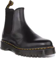 Dr Martens 2976 Bex Smooth Slip Leather Chelsea Womens Boots In Black UK 3 - 8