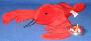 TY PINCHERS the LOBSTER BEANIE BABY - MINT with MINT TAGS