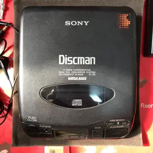 【千代】SONY D-33 CD隨身聽日本制造