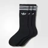 在飛比找遠傳friDay購物優惠-Adidas 襪子 Solid Crew Socks 3 P