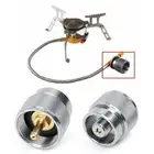 Stove Gas adapter Propane Cylinder Coupler Camping Accessories Replacement