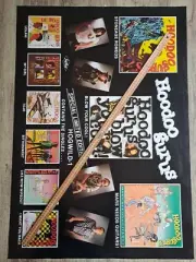 VINTAGE POSTER: HOODOO GURUS Blow Your Cool (In Store Promo 1987)