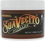 Suavecito Pomade Original Hold, Medium Hold Hair Pomade For Men, Medium Shine Water Based Wax, Easy To Wash Out, All Day Hold For All Hairstyles, 4oz/113g
