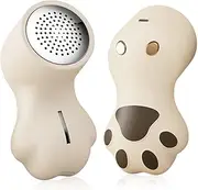 Rechargeable Fabric Shaver, Lint Shaver with 6-Leaf Blades and Safety Lock, 3-Speeds Defuzzer Remove Fuzz, Pills from Clothes, Furniture, Sofa, Blanket