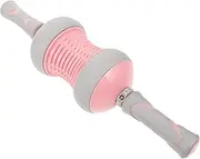 BIUDECO 1 Set Ab Wheel Roller for Stomach Workout Abdominal Wheel Training Abdominal Muscle Roller Fitness Roller Abdominal Exercise Roller Abdominal Trainer Abs Roller Pink Tpr