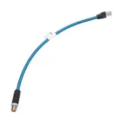Lumberg Automation 0985 656 103/0.3M Ethernet Cable M12 8-Pin Male to RJ45, 0.3M