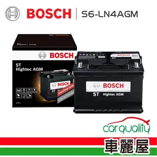 BOSCH 博世 電瓶 S6-LN4 AGM80 歐系啟停_送專業安裝(車麗屋) 現貨 廠商直送
