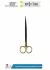 Dental Surgical Scissor Metzenbaum Scissors, Curved, Sharp, 14.5cm