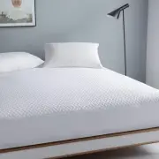 King Size Bed Waterproof Mattress Protector-Cooling Mattress Cover with Fitte...