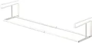 Yamazaki Industries 5631 Floating Telescopic Shoe Rack, White, Approx. W 17.9-31.5 x D 8.1 x H 6.1 inches (45.5-80 x 20.5 x 15.5 cm), Tower Telescopic Rack, Shoe Rack, Space Saving